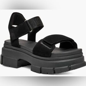 UGG WOMEN'S ASHTON SLIDE Black 9.5